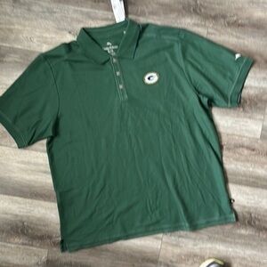 NWT NFL shirt Green Bay Packers polo size XL Green Football NFL